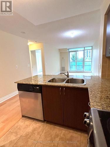 311 - 30 Clegg Road, Markham, ON - Indoor Photo Showing Kitchen With Double Sink