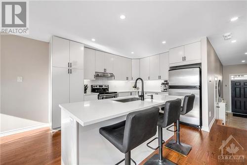 960 Linaria Walk, Ottawa, ON - Indoor Photo Showing Kitchen With Stainless Steel Kitchen With Upgraded Kitchen