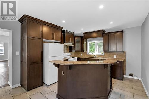 Newly renovated, spacious kitchen - 419 Water Street E, Cornwall, ON - Indoor Photo Showing Kitchen