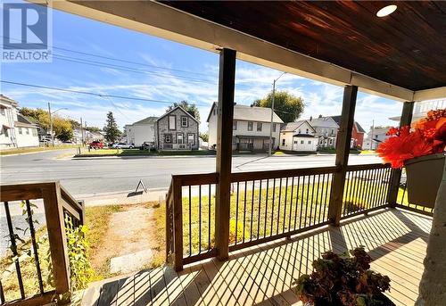 View from the covered front porch. - 419 Water Street E, Cornwall, ON - Outdoor With Deck Patio Veranda With Exterior