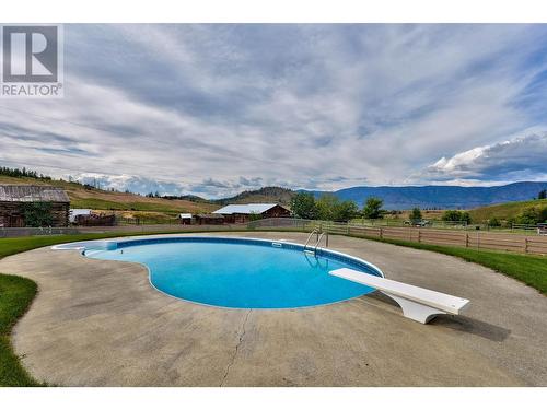 6332/6349 Beaton Road, Kamloops, BC - Outdoor With In Ground Pool With View