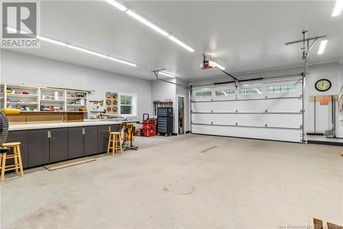 60 Katelynn Street, Lutes Mountain, NB - Indoor Photo Showing Garage