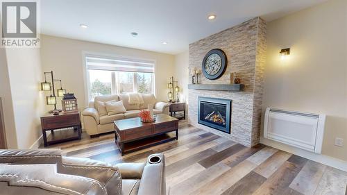 167 Indian Pond Drive, Conception Bay South, NL - Indoor Photo Showing Living Room With Fireplace