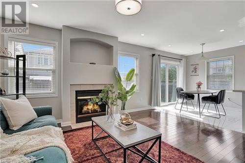 4 Nancroft Crescent, Cambridge, ON - Indoor Photo Showing Living Room With Fireplace