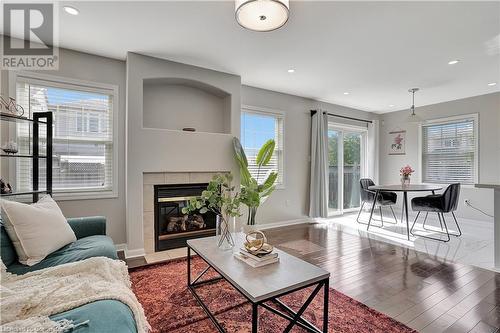 4 Nancroft Crescent, Cambridge, ON - Indoor Photo Showing Living Room With Fireplace