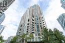 1201 - 7 Lorraine Drive, Toronto, ON  - Outdoor With Balcony With Facade 