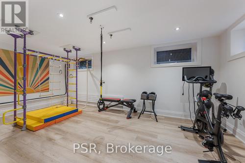 18 Chicora Avenue, Toronto, ON - Indoor Photo Showing Gym Room