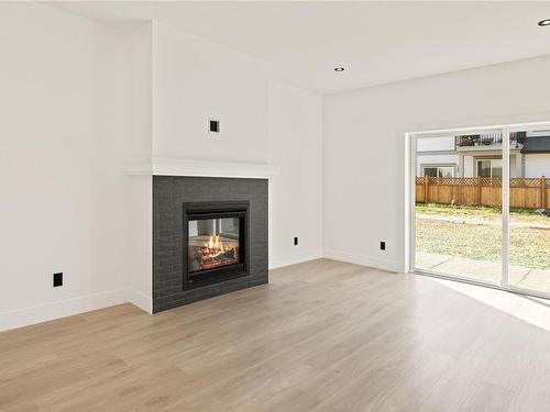 3362 Esker Lane, Duncan, BC - Indoor Photo Showing Living Room With Fireplace