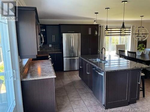 31 Simon Street, Charlo, NB - Indoor Photo Showing Kitchen With Double Sink With Upgraded Kitchen