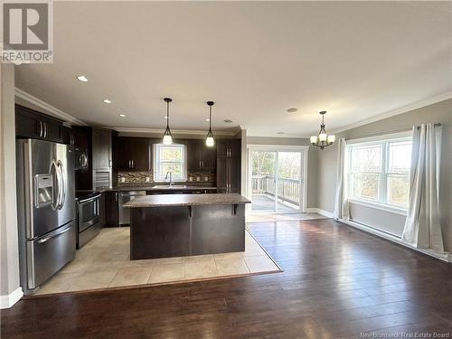 25 Mcwilliam Drive, Miramichi, NB - Indoor Photo Showing Kitchen With Stainless Steel Kitchen With Upgraded Kitchen