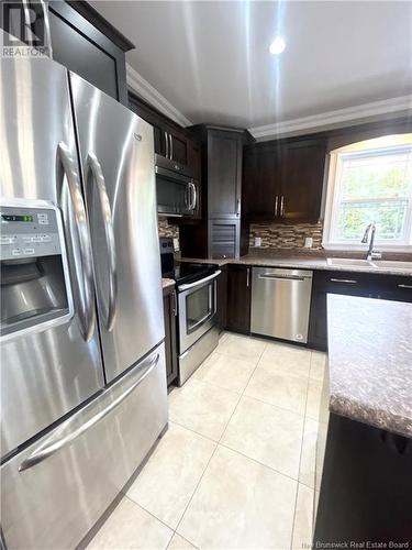 25 Mcwilliam Drive, Miramichi, NB - Indoor Photo Showing Kitchen With Stainless Steel Kitchen