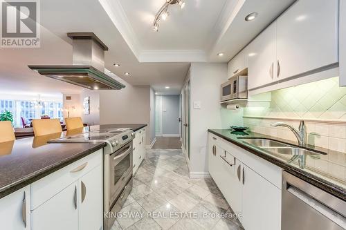 910 - 33 University Avenue, Toronto, ON - Indoor Photo Showing Kitchen With Double Sink