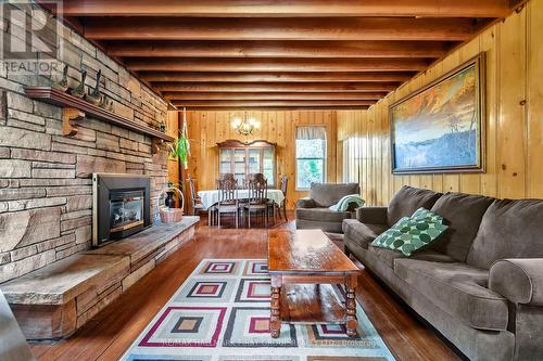 351 Hedge Road, Georgina, ON - Indoor Photo Showing Living Room With Fireplace