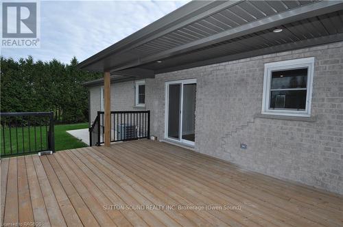 397802 10Th Concession, Meaford, ON - Outdoor With Deck Patio Veranda With Exterior