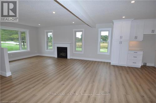 397802 10Th Concession, Meaford, ON - Indoor Photo Showing Living Room With Fireplace