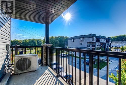 1989 Ottawa Street Unit# 20E, Kitchener, ON - Outdoor With Deck Patio Veranda With Exterior