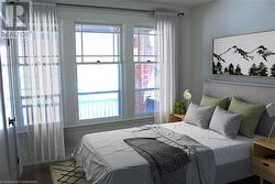 Main Floor Bedroom - Virtually Staged - 