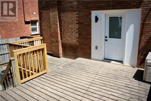 Main Floor Unit Entrance - 184 Burris Street, Hamilton, ON - Outdoor With Exterior