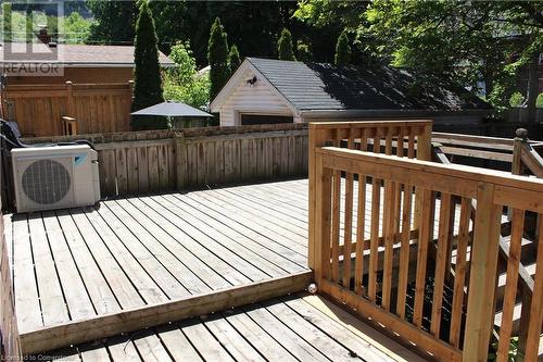 Main Floor Deck - 184 Burris Street, Hamilton, ON - Outdoor With Deck Patio Veranda With Exterior