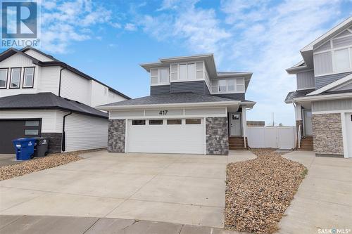 417 Germain Manor, Saskatoon, SK - Outdoor With Facade