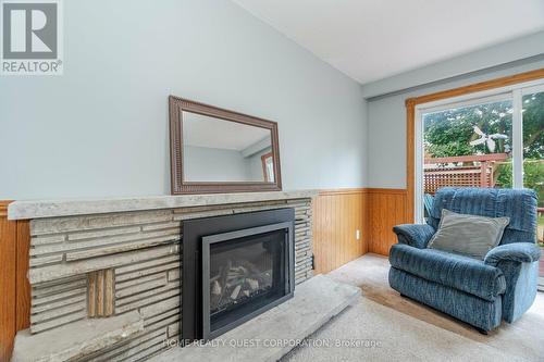 2277 Springfield Court, Mississauga, ON - Indoor Photo Showing Living Room With Fireplace