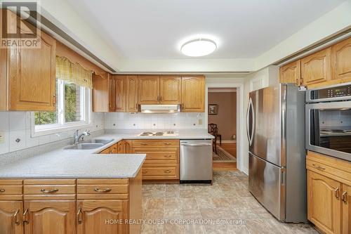 2277 Springfield Court, Mississauga, ON - Indoor Photo Showing Kitchen With Double Sink