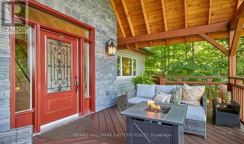 23 Woodland Trail, Kawartha Lakes (Bethany), ON - Outdoor With Deck Patio Veranda With Exterior