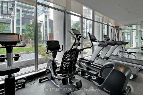 Th07 - 113 Mcmahon Drive, Toronto, ON - Indoor Photo Showing Gym Room