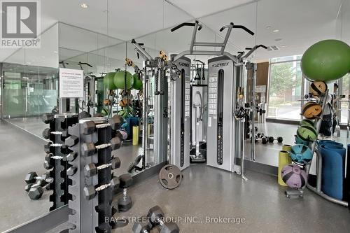 Th07 - 113 Mcmahon Drive, Toronto, ON - Indoor Photo Showing Gym Room