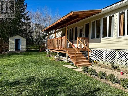 21 Hudson Drive, Aroostook, NB - Outdoor With Deck Patio Veranda