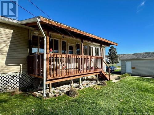 21 Hudson Drive, Aroostook, NB - Outdoor With Deck Patio Veranda With Exterior