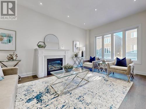 19 Aida Place, Richmond Hill, ON - Indoor Photo Showing Living Room With Fireplace