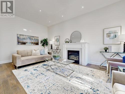 19 Aida Place, Richmond Hill, ON - Indoor Photo Showing Living Room With Fireplace