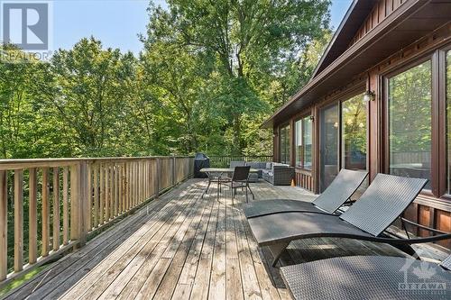 1463 Big Rideau North Shore Road, Perth, ON - Outdoor With Deck Patio Veranda With Exterior