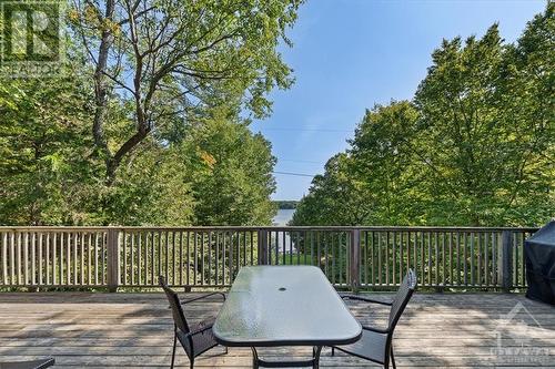 1463 Big Rideau North Shore Road, Perth, ON - Outdoor With Deck Patio Veranda