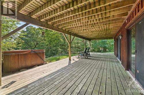 1463 Big Rideau North Shore Road, Perth, ON - Outdoor With Deck Patio Veranda With Exterior