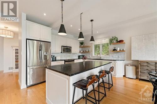 1463 Big Rideau North Shore Road, Perth, ON - Indoor Photo Showing Kitchen With Upgraded Kitchen