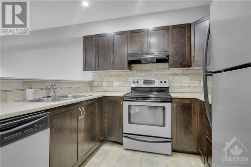 213 Hidden Meadow Avenue, Ottawa, ON - Indoor Photo Showing Kitchen With Double Sink