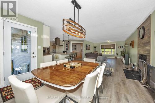 2807 Henrie Road, Clarence-Rockland, ON - Indoor Photo Showing Dining Room With Fireplace