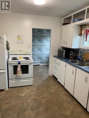 4-6 Devonshire Road, Harbour Grace, NL - Indoor Photo Showing Kitchen With Double Sink