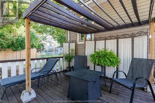 16 Thelma Avenue, Chatham, ON - Outdoor With Deck Patio Veranda With Exterior