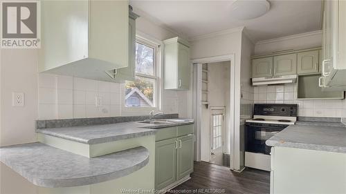 377 John B Avenue, Windsor, ON - Indoor Photo Showing Kitchen With Double Sink