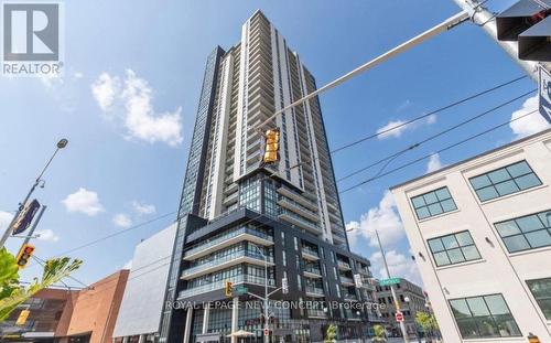 1510 - 60 Charles Street W, Kitchener, ON - Outdoor With Facade