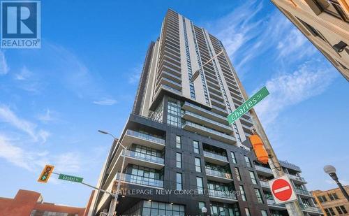 1510 - 60 Charles Street W, Kitchener, ON - Outdoor With Facade