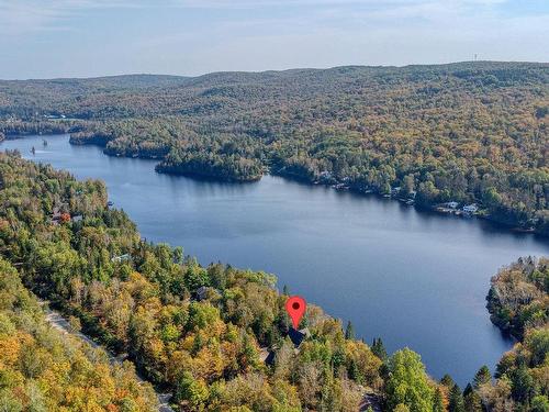 Photo aÃ©rienne - 46 Ch. Preston, La Minerve, QC - Outdoor With Body Of Water With View