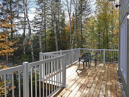 Terrasse - 46 Ch. Preston, La Minerve, QC - Outdoor With Deck Patio Veranda