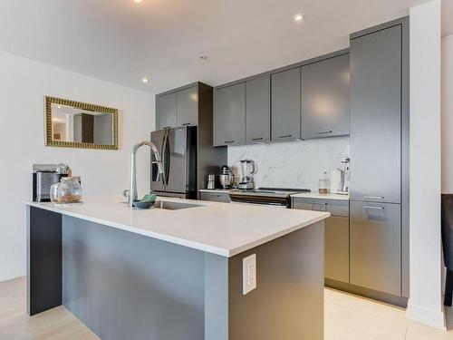 Kitchen - 401A-1400 Rue Ottawa, Montréal (Le Sud-Ouest), QC - Indoor Photo Showing Kitchen With Upgraded Kitchen