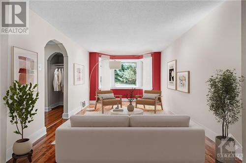 Virtually staged - 11 Gilchrist Avenue, Ottawa, ON - Indoor Photo Showing Living Room