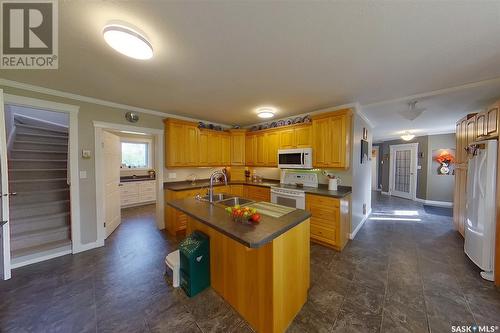 Lambert Acreage, Lakeside Rm No. 338, SK - Indoor Photo Showing Kitchen With Double Sink