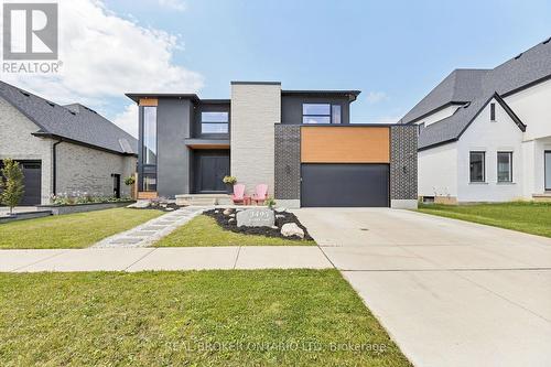 Heated Concrete Driveway - 3495 Grand Oak Cross, London, ON - Outdoor With Facade